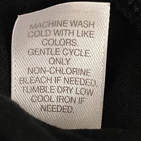 J.Jill Wearever Collection Black Sleeveless Rayon Blend Maxi Dress Size LP - Picture 11 of 11